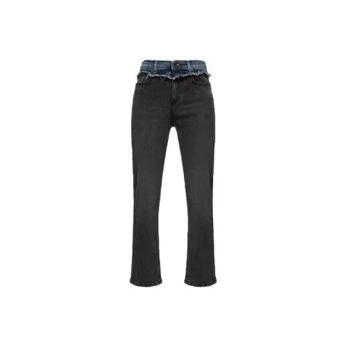 PINKO Черные Женские Джинсы
