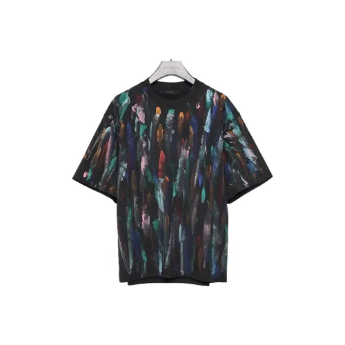 RAYSHOW Graffiti Черная Мужская T-Рубашка