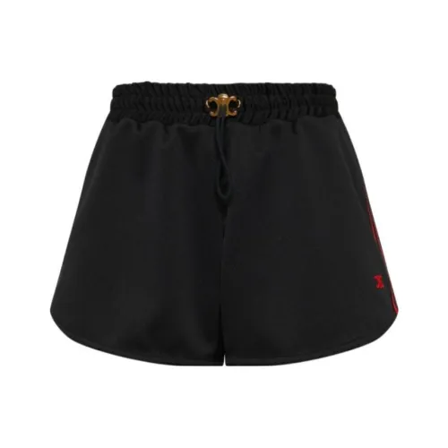 CELINE Черные Женские Повседневные Шорты