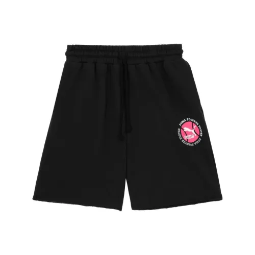 PUMA Черные Женские Повседневные Шорты