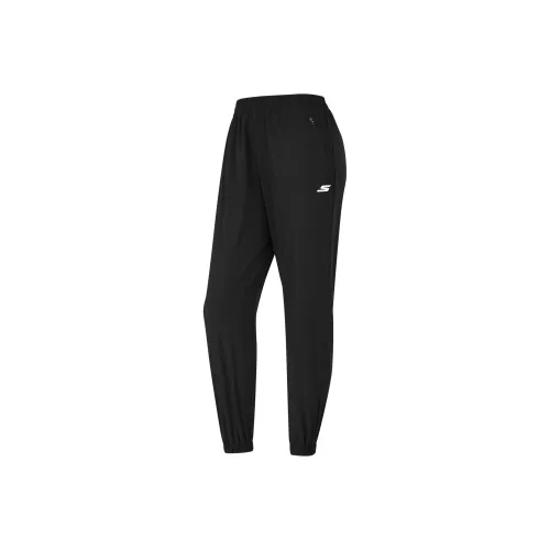 Skechers Угольный черный/0018 Женские Вязаные Тренировочные Брюки