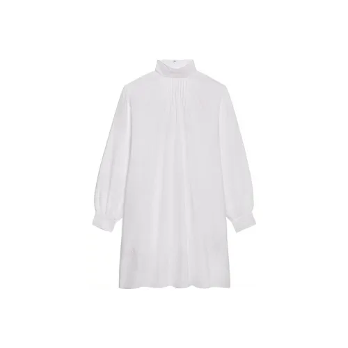 CELINE SS22 Длинное платье с длинными рукавами женское