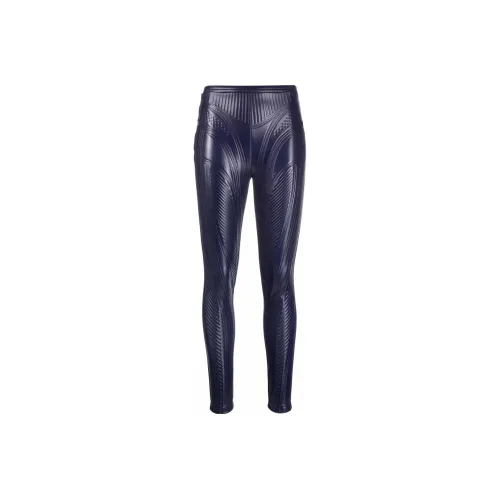 Mugler Синие Женские Леггинсы