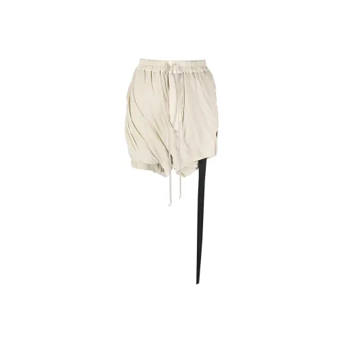 RICK OWENS Бежевые Женские Повседневные Шорты