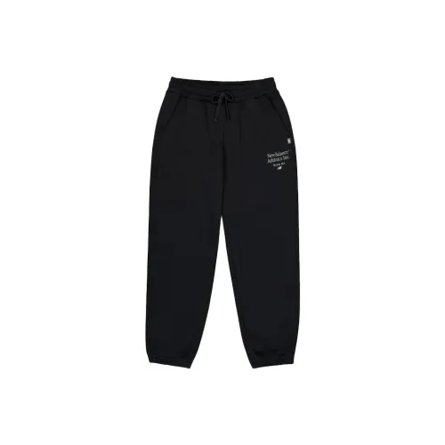 New Balance совместный бренд Вязаные тренировочные штаны женские черные