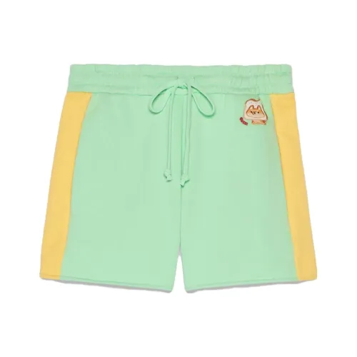 GUCCI Светло-зеленые Женские Повседневные Шорты