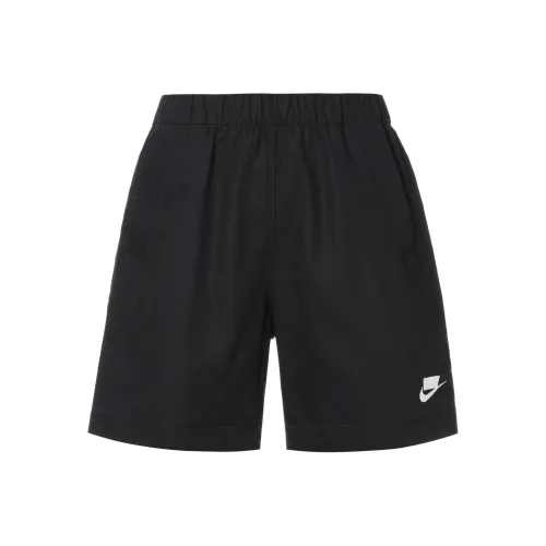 NIKE Черные Женские Повседневные Шорты