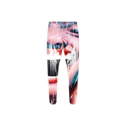 DIESEL Розовые Женские Леггинсы