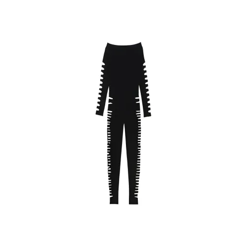 SAINT LAURENT Черные Женские Комбинезоны