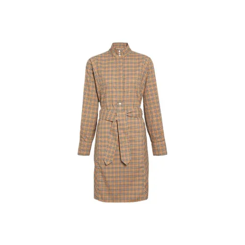 Burberry Женские Платья с Длинным Рукавом