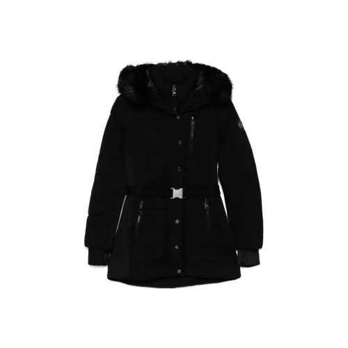 MICHAEL KORS FW24 Хлопковый пуховик женский черный