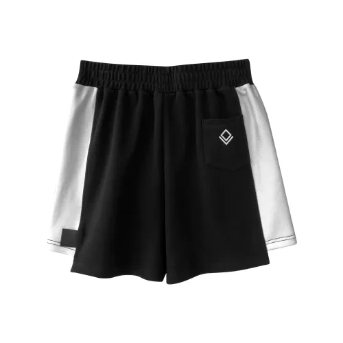 Valeria Obbaco Черные Женские Повседневные Шорты