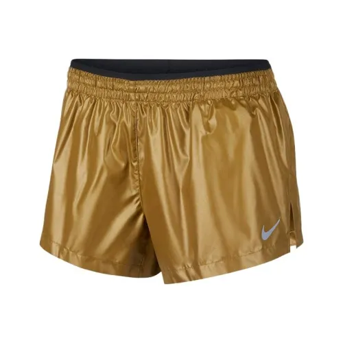 NIKE Коричневые Женские Повседневные Шорты