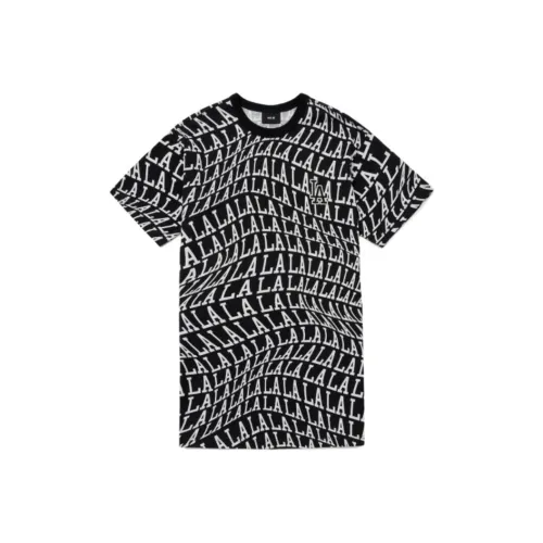 Mlb Base Logo Короткий рукав Платье Женское Черное