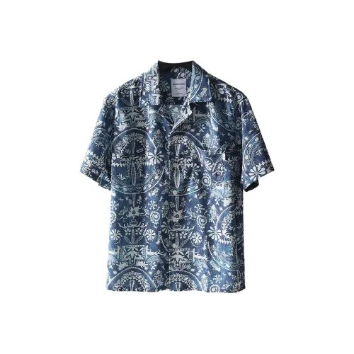 ArcaneFunk Синие Унисекс Рубашки