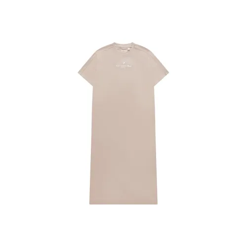 FILA FUSION Короткий рукав Платье Женское Перо-серый