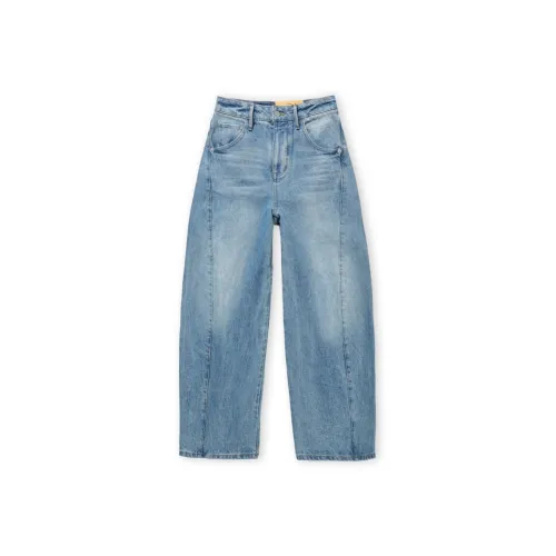 ABLE JEANS Небесно-голубой Женские Джинсы