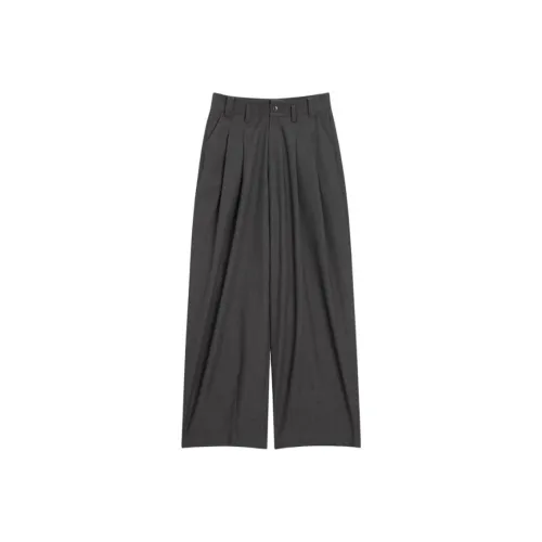 Fragment Повседневные брюки Женские Темно-серый