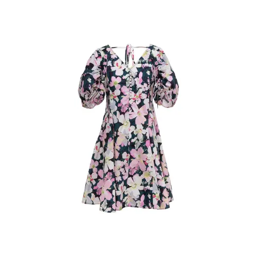 LOFT SHINE Плиссированная юбка Платье Многоцветный