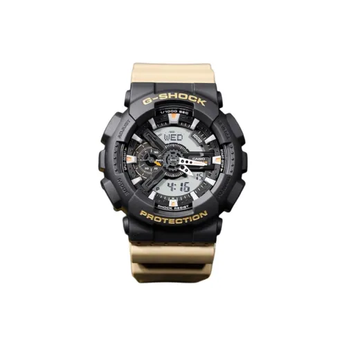 CASIO Кварцевый механизм Смольный ремешок Часы для мужчин Черный циферблат