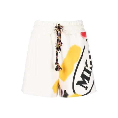 PALM ANGELS Белые Женские Повседневные Шорты