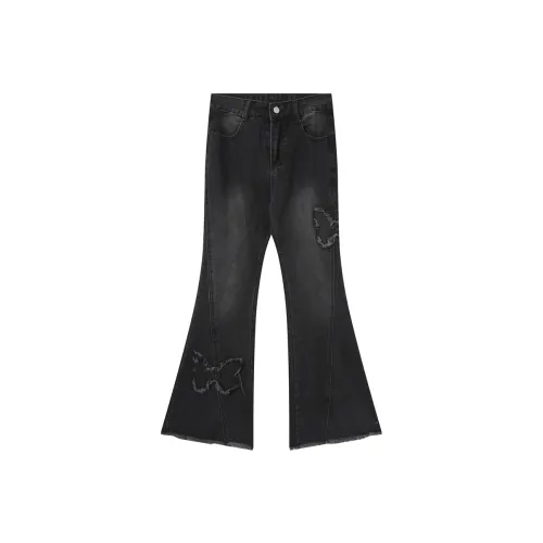 EIDOLON GRAIN Джинсы Женские Черные