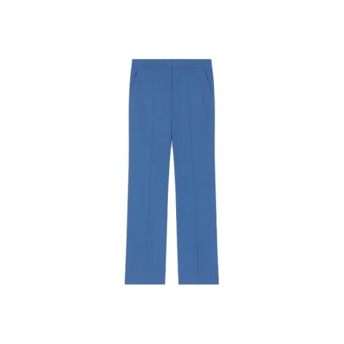 Maje Синие Женские Костюмные Брюки