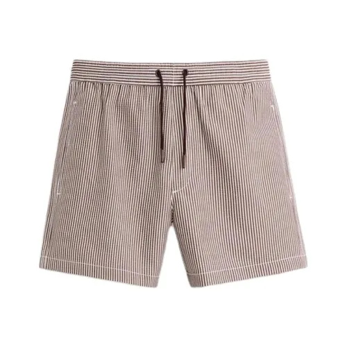 ZARA Плавательные шорты Мужские Темно-красные