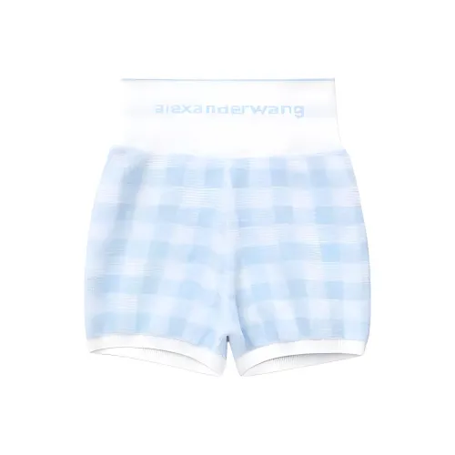 alexander wang Синие Женские Повседневные шорты