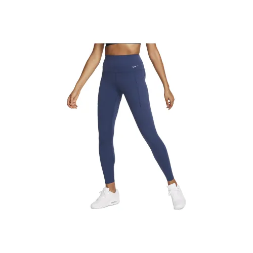 NIKE Полночь Морской синий Женские Леггинсы