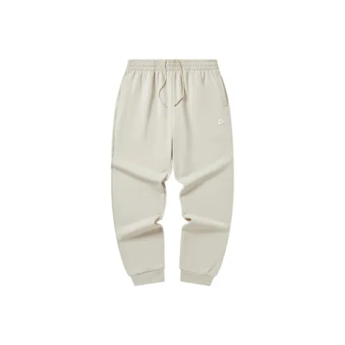 PEAK Белый Светлый хаки Женские Вязаные Тренировочные брюки