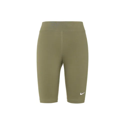 NIKE Sportswear Essentials series Зеленые Женские Повседневные шорты