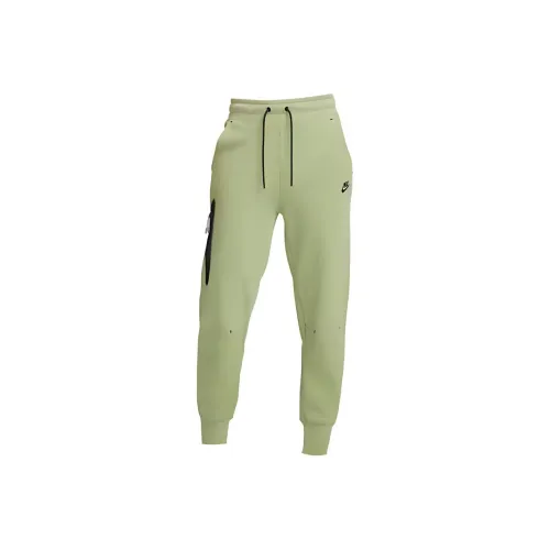 Найк Вязаные Тренировочные Штаны Женские Зеленые