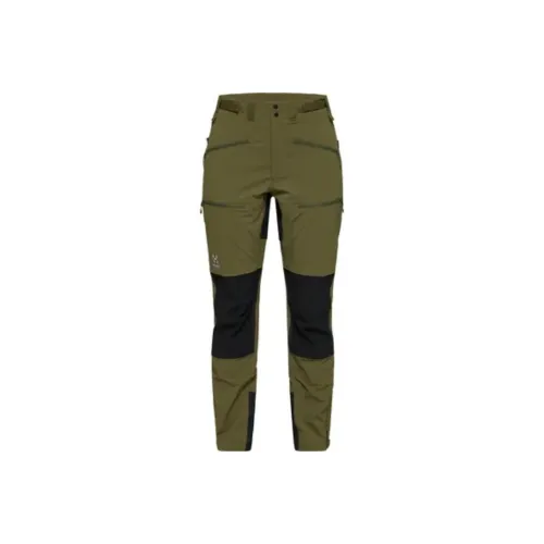 HAGLÖFS Rugged Стандарт Повседневные брюки Женские Оливково-зеленый Чисто черный
