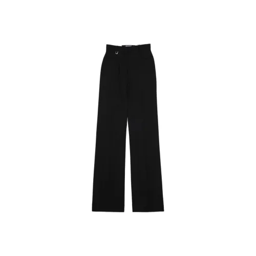 Jacquemus Черный/Черный Женские Повседневные Брюки