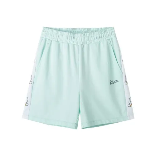 Anta Life Collection Лето Облако Зеленый Женские Повседневные шорты