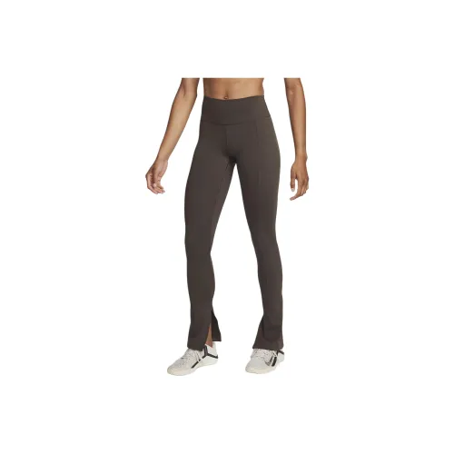 Nike One Leggings Женские Коричневые