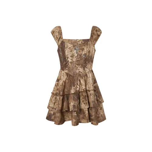 I'M ONE Короткий рукав Платье Женское