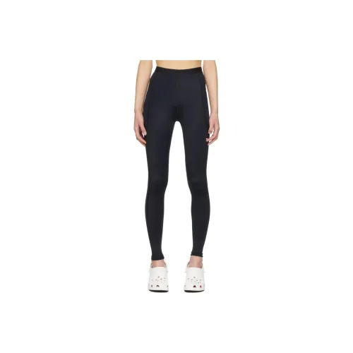 Balenciaga Leggings Slim Fit Women's Black