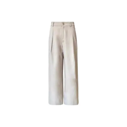 ZNZX Повседневные брюки женские цвет сливочный