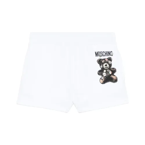 MOSCHINO Белые Женские Повседневные Шорты