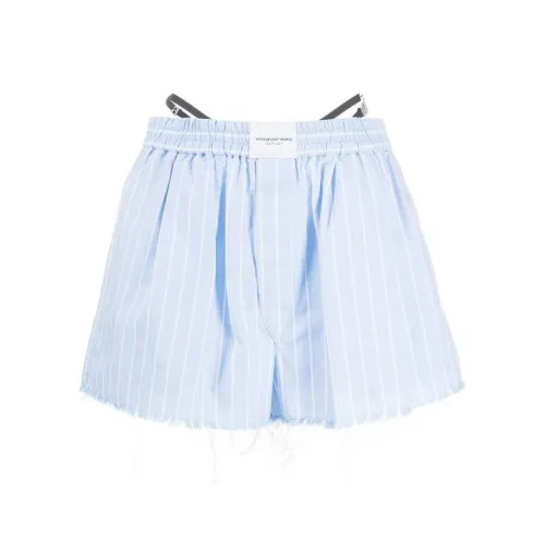 alexander wang Светло-синие Женские Повседневные шорты