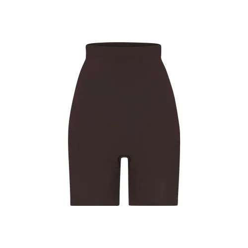 SKIMS Бесшовные Sculpt Леггинсы Женские Эспрессо Drop Кофе