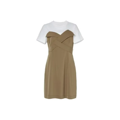 LOFT SHINE SS22 A Линия Юбка Платье Умбра