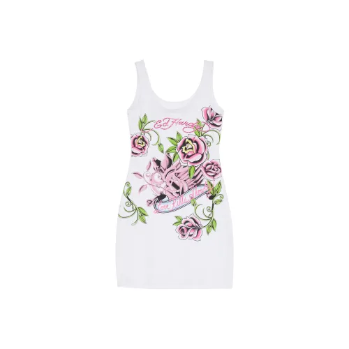 Ed Hardy Белый E1OBW081 Женские Слиплатья