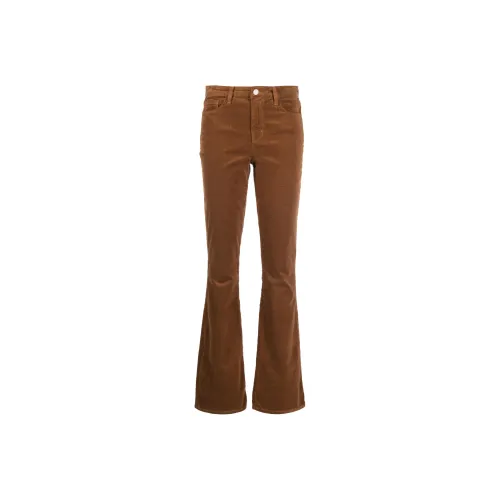 L'AGENCE Повседневные брюки Женские Кофейно-коричневый