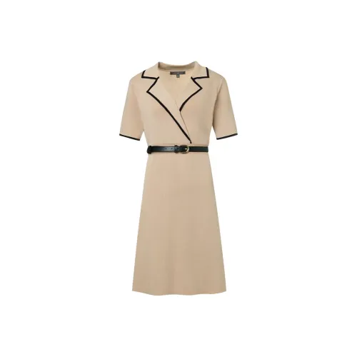 MeetMetro Короткий рукав Платье Женское