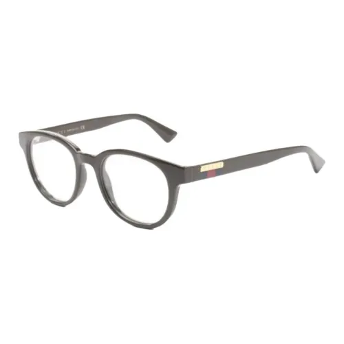 GUCCI Пластик Овал Оправы для очков Мужской Серый