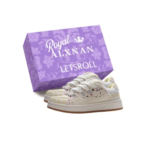 ALXNAN Низкие кроссовки для скейтбординга женские Клюква