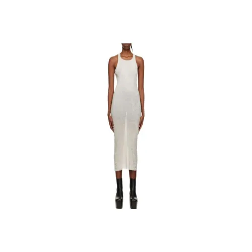 RICK OWENS Белый Женские Слиплатья